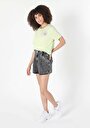 thumb-Afficher les détails de T-shirt À Manches Courtes Vert Regular Fit  Femme