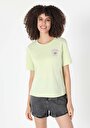 thumb-Afficher les détails de T-shirt À Manches Courtes Vert Regular Fit  Femme