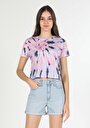 thumb-Afficher les détails de T-shirt À Manches Courtes Multicolou Regular Fit  Femme