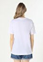 thumb-Afficher les détails de T-shirt À Manches Courtes Blanc Comfort Fit  Femme