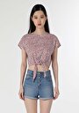 thumb-Afficher les détails de T-shirt À Manches Courtes Multicolou Regular Fit  Femme