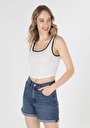 thumb-Afficher les détails de Athlète Blanc Slim Fit Femme