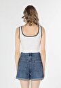 thumb-Afficher les détails de Athlète Blanc Slim Fit Femme