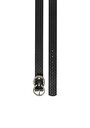 thumb-Afficher les détails de Ceinture Noir Modern Fit Femme