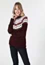 thumb-Afficher les détails de Pull Multicolou Regular Fit   Femme