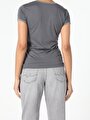 thumb-Afficher les détails de T-shirt À Manches Courtes Anthracite Regular Fit  Femme