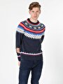 thumb-Afficher les détails de Pull Marine Regular Fit   Homme