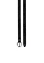 thumb-Afficher les détails de Ceinture Noir Modern Fit Femme
