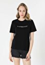 thumb-Afficher les détails de T-shirt À Manches Courtes Noir Regular Fit  Femme