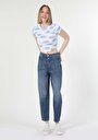 thumb-Afficher les détails de 886 Dennis Pantalon Denim Tapered Leg  En  Slouchy Fit Femme