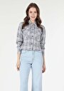 thumb-Afficher les détails de Veste De Blazer Bleu Regular Fit   Femme