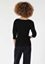 thumb-Afficher les détails de Pull Noir Slim Fit   Femme