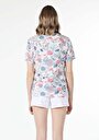 thumb-Afficher les détails de T-shirt À Manches Courtes Multicolou Regular Fit  Femme