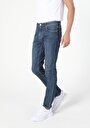 thumb-Afficher les détails de 044 Karl Pantalon Bleu Straight Leg Low Rise En  Slim Fit-low Rise-slim Leg Homme