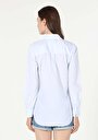 thumb-Afficher les détails de Chemise À Manches Longues Bleu Relaxed Fit   Femme