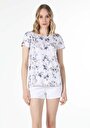 thumb-Afficher les détails de T-shirt À Manches Courtes Multicolou Regular Fit  Femme
