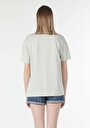 thumb-Afficher les détails de T-shirt À Manches Courtes Vert Comfort Fit  Femme