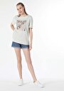 thumb-Afficher les détails de T-shirt À Manches Courtes Vert Comfort Fit  Femme