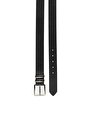 thumb-Afficher les détails de Ceinture Noir Modern Fit Femme