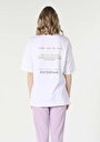thumb-Afficher les détails de T-shirt À Manches Courtes Blanc Comfort Fit  Femme