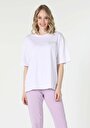 thumb-Afficher les détails de T-shirt À Manches Courtes Blanc Comfort Fit  Femme