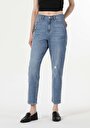 thumb-Afficher les détails de 883 Roxy Pantalon  Crop Leg  En  Crop Mom Fit Femme