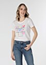 thumb-Afficher les détails de T-shirt À Manches Courtes Blanc Regular Fit  Femme