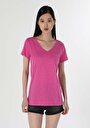 thumb-Afficher les détails de T-shirt À Manches Courtes Rose Regular Fit  Femme