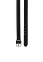 thumb-Afficher les détails de Ceinture Noir Modern Fit Femme