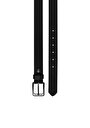thumb-Afficher les détails de Ceinture Noir Modern Fit Homme