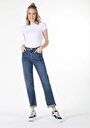 thumb-Afficher les détails de 893 Julia Pantalon Denim Tapered Leg  En  Boyfriend Fit Femme