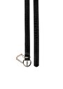 thumb-Afficher les détails de Ceinture Noir Modern Fit Femme