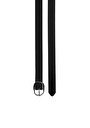 thumb-Afficher les détails de Ceinture Noir Modern Fit Femme