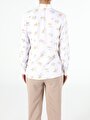 thumb-Afficher les détails de Chemise À Manches Longues Blanc Slim Fit   Femme