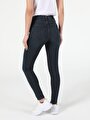 thumb-Afficher les détails de 760 Diana Pantalon Bleu Skinny  Leg  En  Super Slim Fit Femme