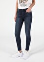 thumb-Afficher les détails de 759 Lara Pantalon Bleu Foncé Skinny  Leg  En  Super Slim Fit Femme