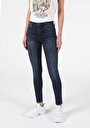 thumb-Afficher les détails de 759 Lara Pantalon Bleu Foncé Skinny  Leg  En  Super Slim Fit Femme