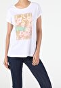 thumb-Afficher les détails de T-shirt À Manches Courtes Blanc Regular Fit  Femme