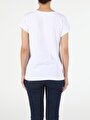 thumb-Afficher les détails de T-shirt À Manches Courtes Blanc Regular Fit  Femme