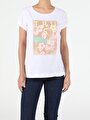 thumb-Afficher les détails de T-shirt À Manches Courtes Blanc Regular Fit  Femme