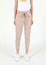 thumb-Afficher les détails de Pantalon De Survêtement Beige Regular Fit Femme