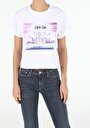 thumb-Afficher les détails de T-shirt À Manches Courtes Blanc Regular Fit  Femme