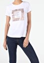 thumb-Afficher les détails de T-shirt À Manches Courtes Blanc Regular Fit  Femme