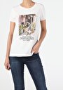 thumb-Afficher les détails de T-shirt À Manches Courtes Blanc Regular Fit  Femme