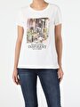 thumb-Afficher les détails de T-shirt À Manches Courtes Blanc Regular Fit  Femme