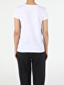 thumb-Afficher les détails de T-shirt À Manches Courtes Blanc Regular Fit  Femme