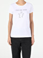 thumb-Afficher les détails de T-shirt À Manches Courtes Blanc Regular Fit  Femme