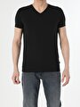 thumb-Afficher les détails de T-shirt À Manches Courtes Noir Slim Fit  Homme