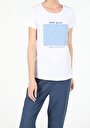 thumb-Afficher les détails de T-shirt À Manches Courtes Blanc Regular Fit  Femme