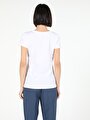 thumb-Afficher les détails de T-shirt À Manches Courtes Blanc Regular Fit  Femme